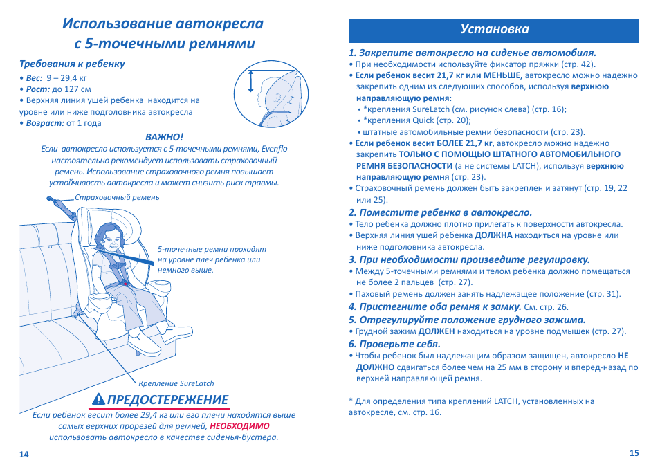 Блокировка дверей при начале движения