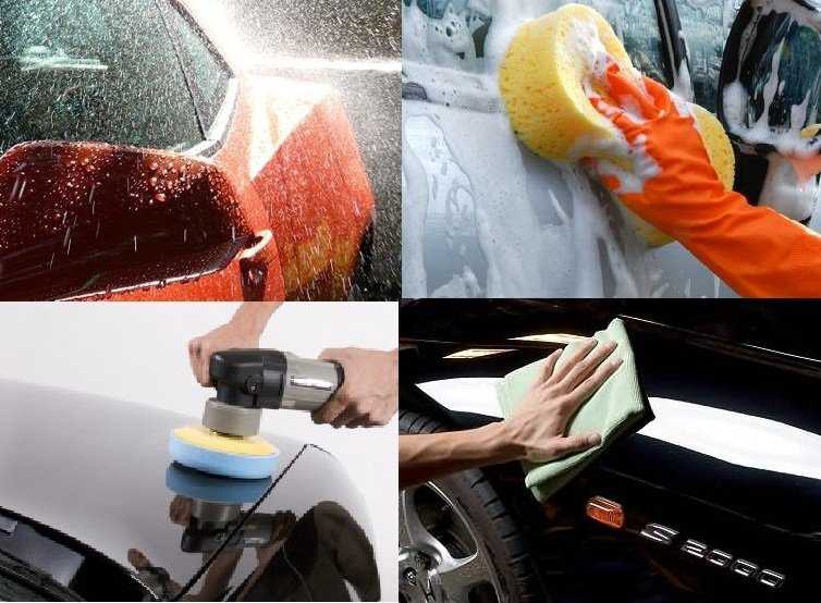 Протирочные материалы или тряпки для мытья автомобиля.