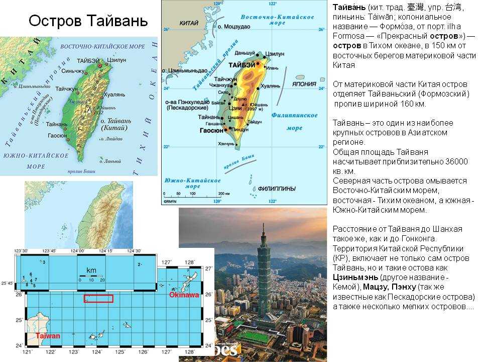Топ 25 — достопримечательности тайваня