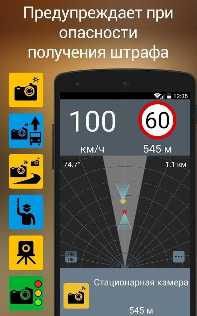 Скачать бесплатно антирадар для android