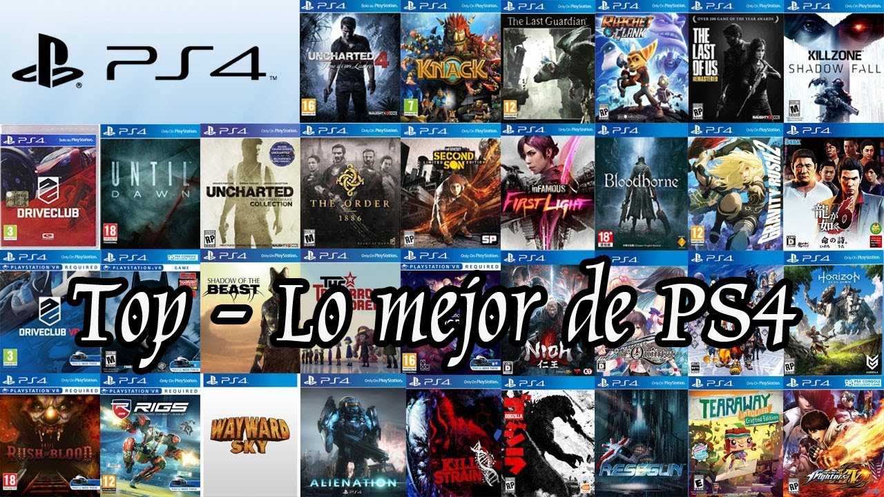 Самые крутые игры на ps4 (playstation 4) в 2023 году