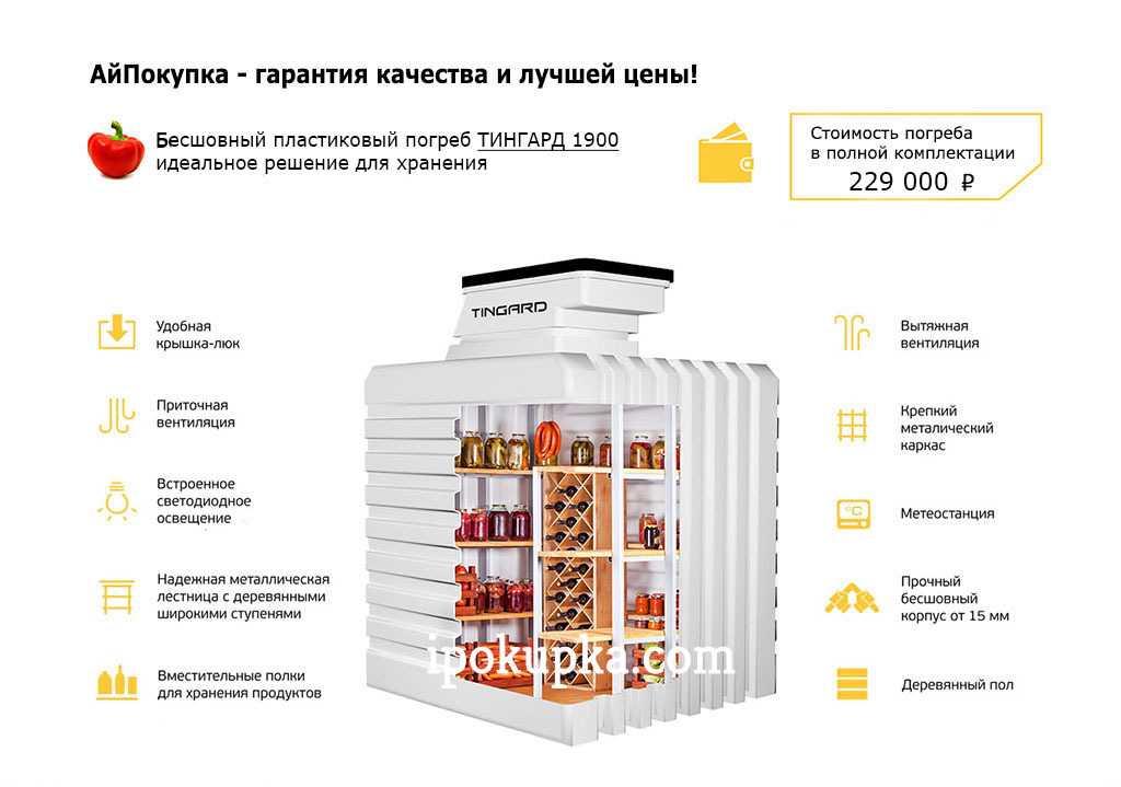 Пластиковый погреб для дачи: виды, преимущества, производители, варианты входа