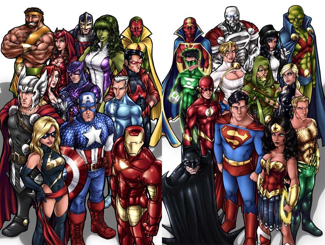Самые сильные супергерои marvel и dc (топ-10)
