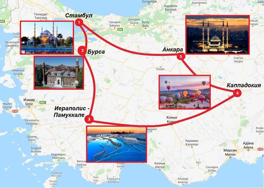 Достопримечательности турции