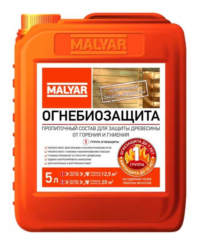 Обработка древесины антисептиком