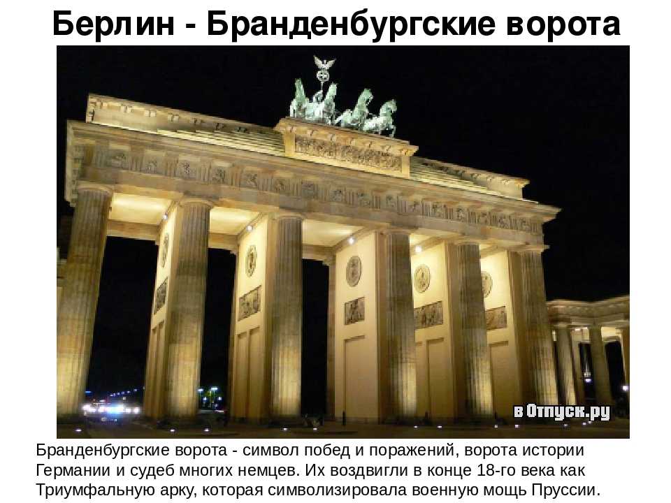 Города германии и их достопримечательности: на карте